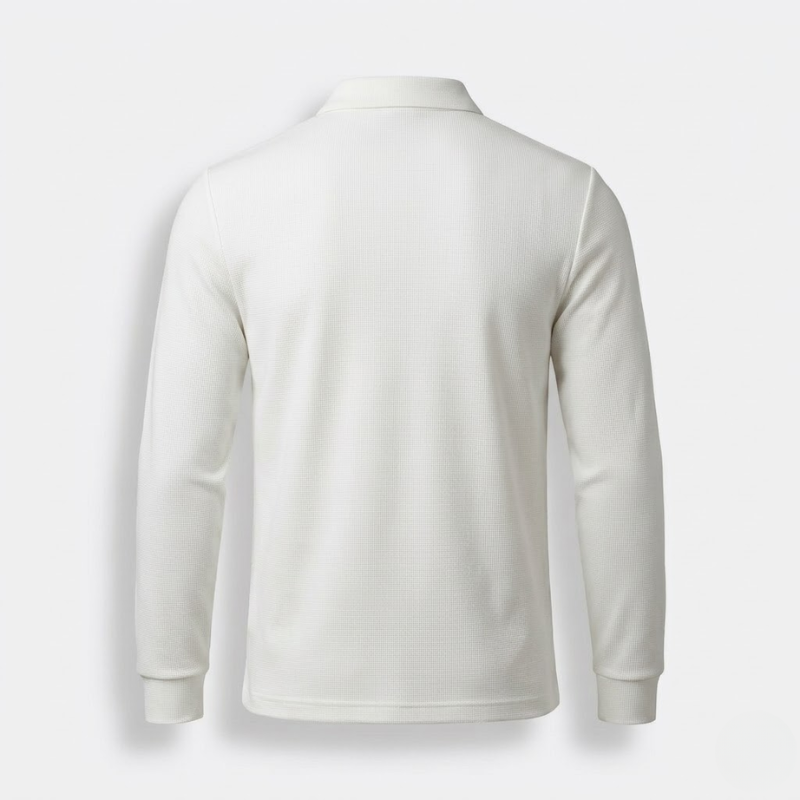 Avery Long-Sleeve Polo Shirt