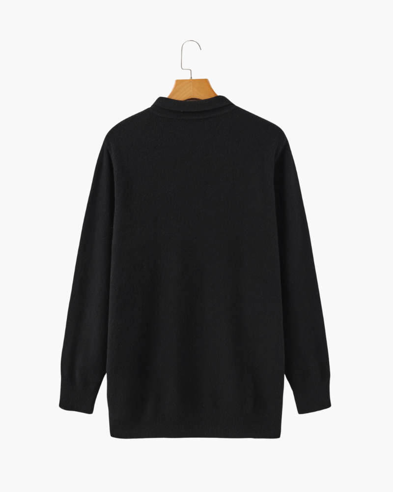 Rowan Premium Merino Henley Sweater