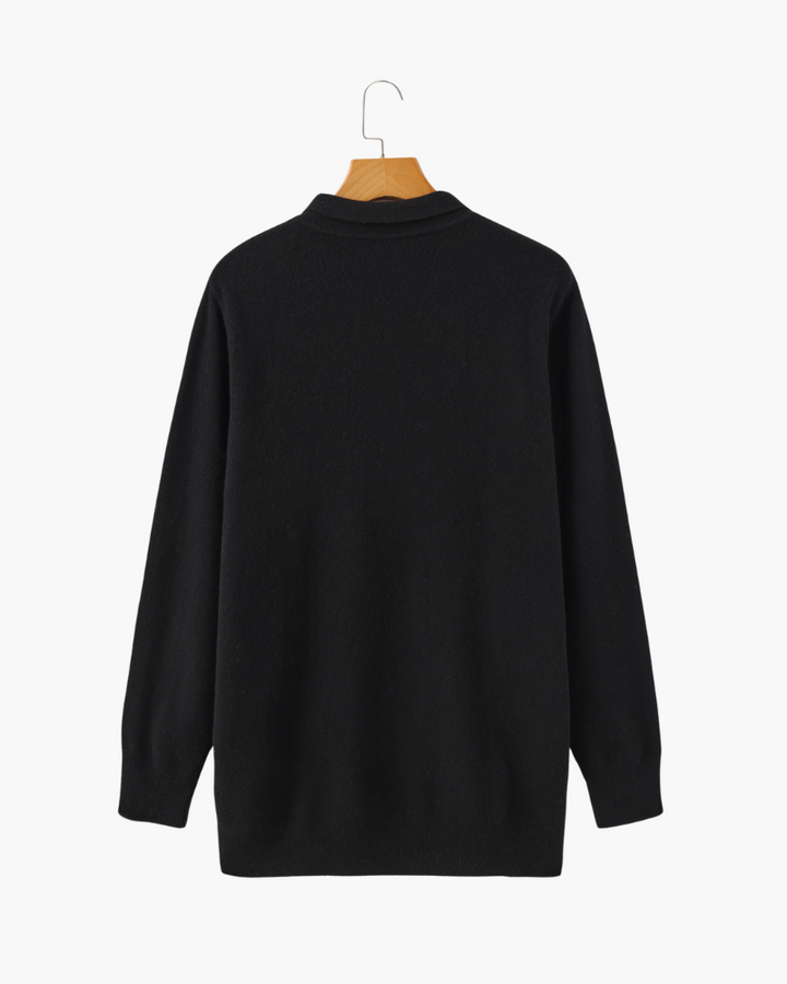 Rowan Premium Merino Henley Sweater