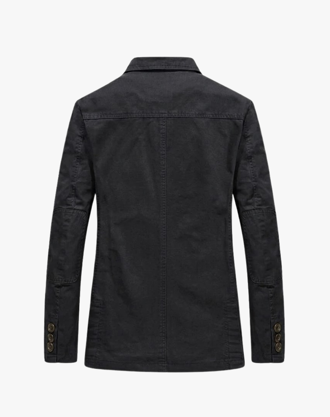 Relaxed Cotton Canvas Button-Front Jacket