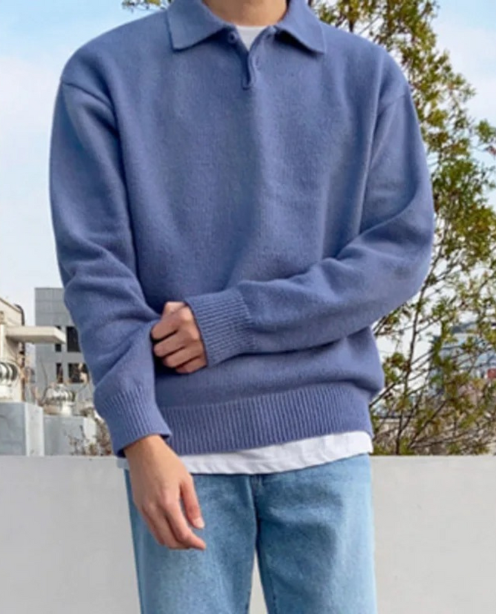 Guistino Classic Polo Sweater