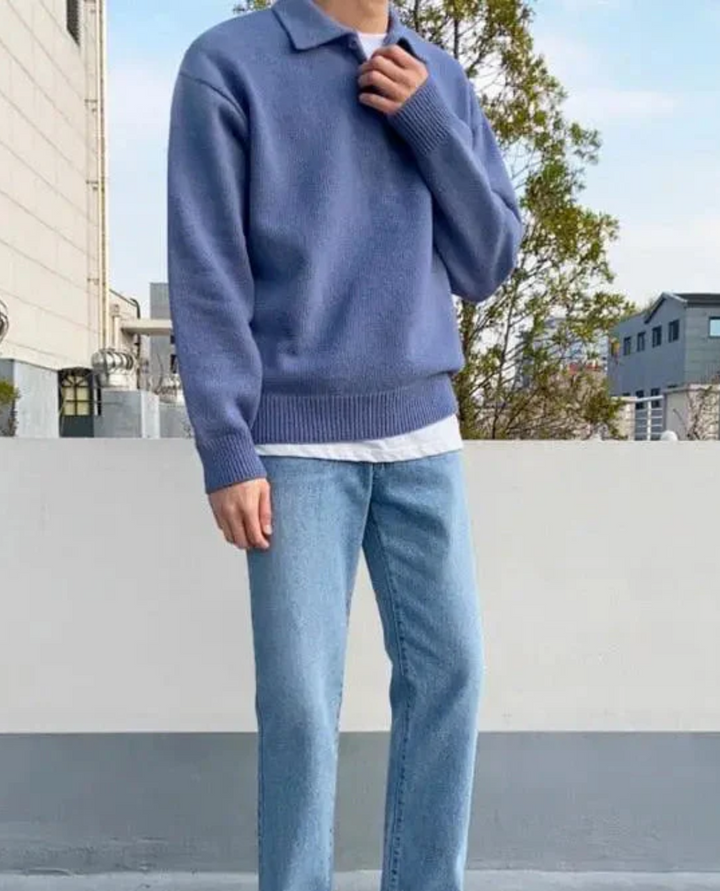 Guistino Classic Polo Sweater