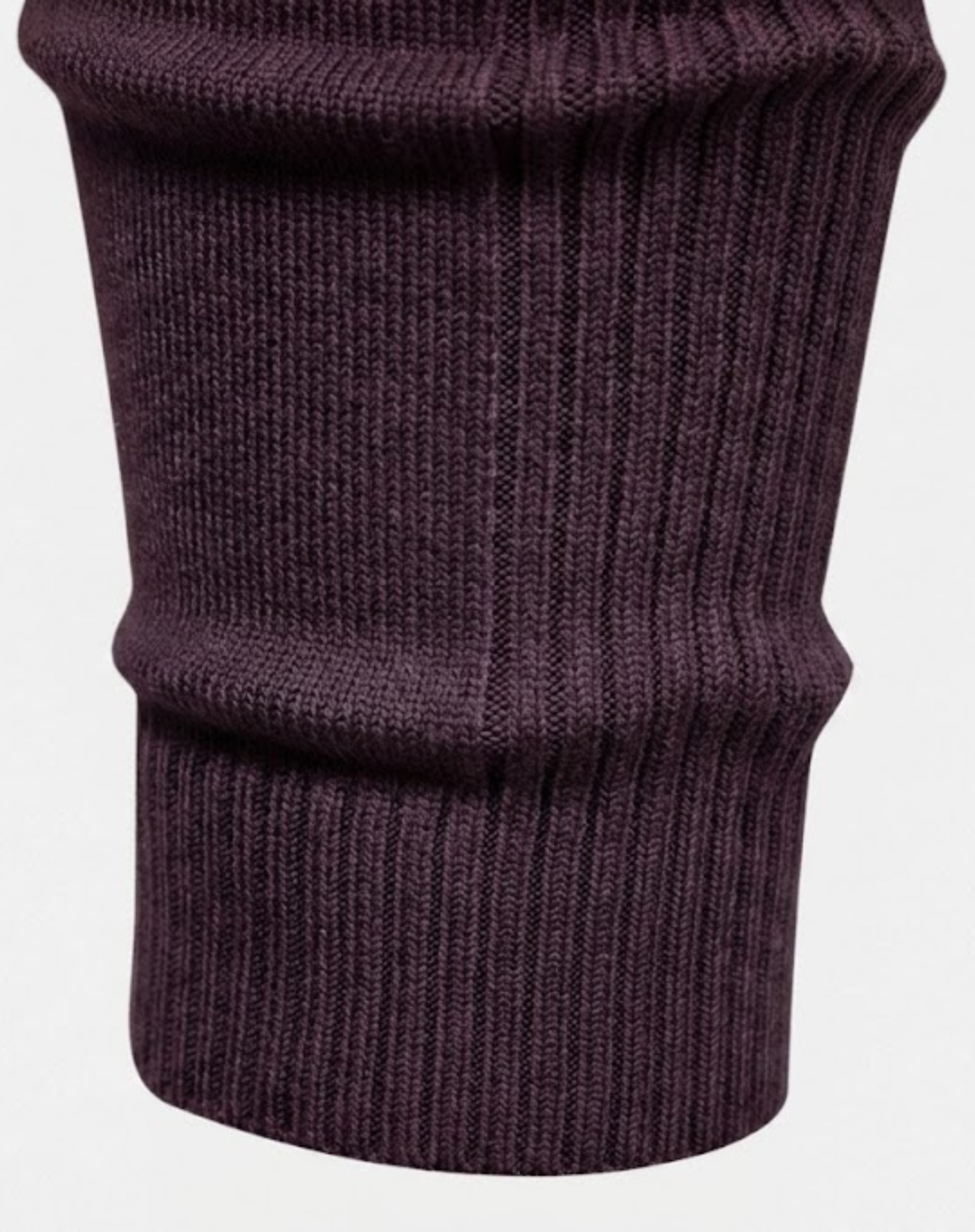 Slim Fit Turtleneck Knit Sweater