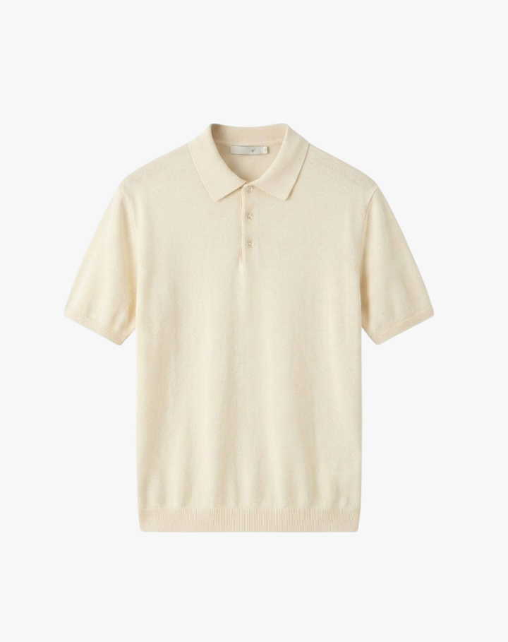 Lightweight Knit Polo Shirt