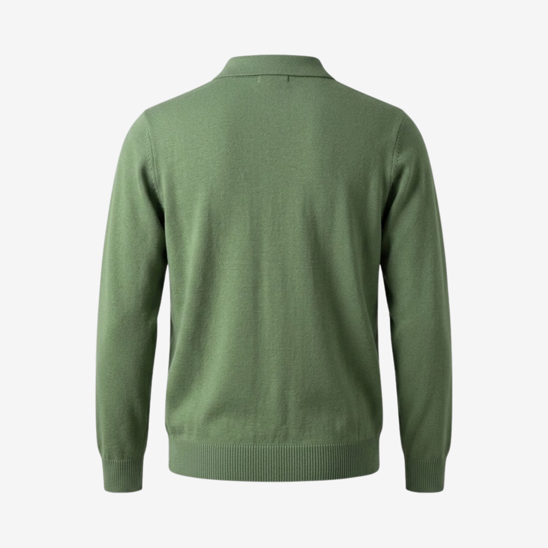 Henry Long-Sleeve Polo Shirt