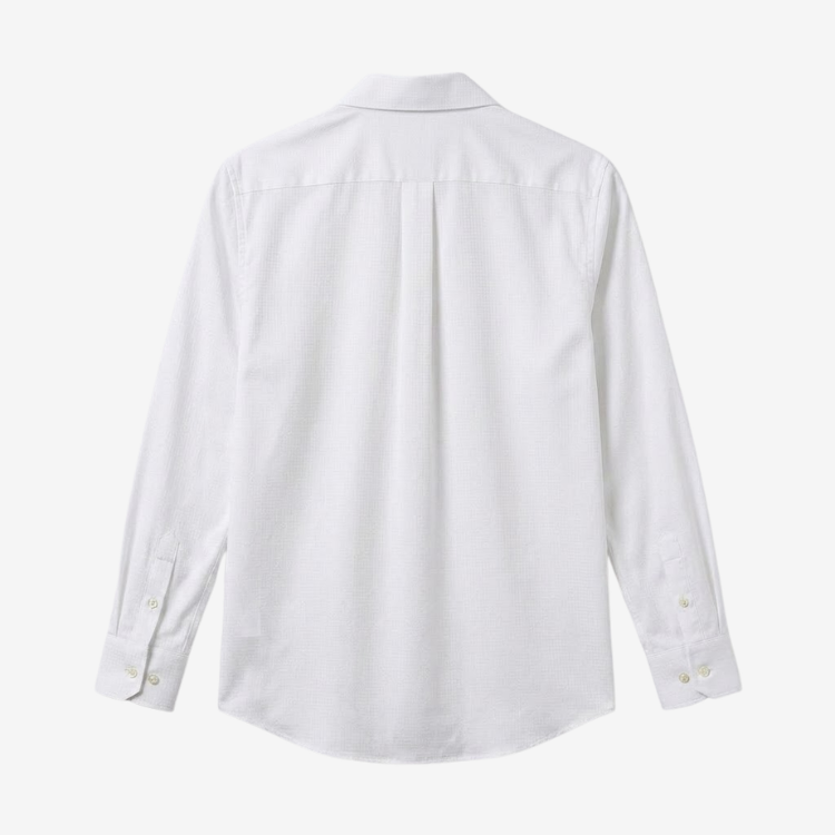Classic Cotton Blend Shirt with Spread Collar