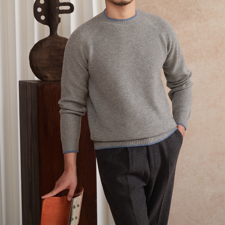 Silvio Premium Wool Crewneck Sweater