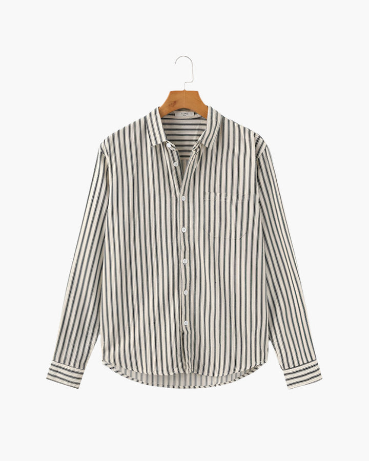 Vintage Striped Relaxed Fit Shirt