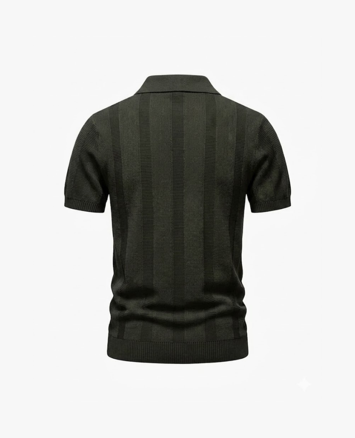 Breathable Stretch Mesh Polo Shirt