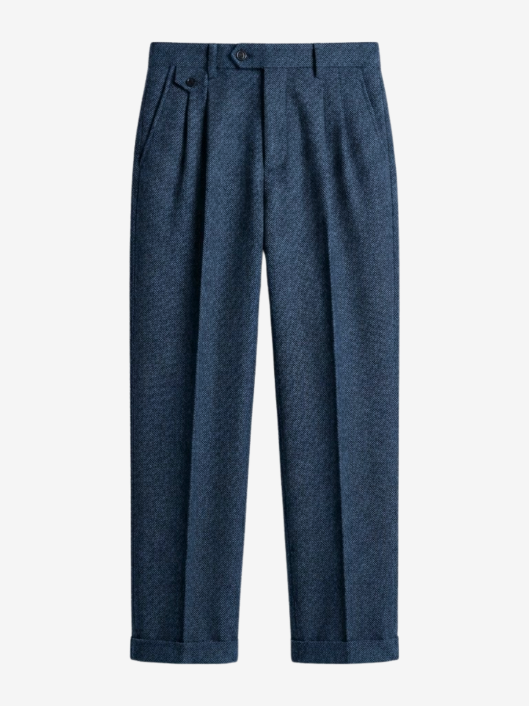 Pleated Wool Trousers