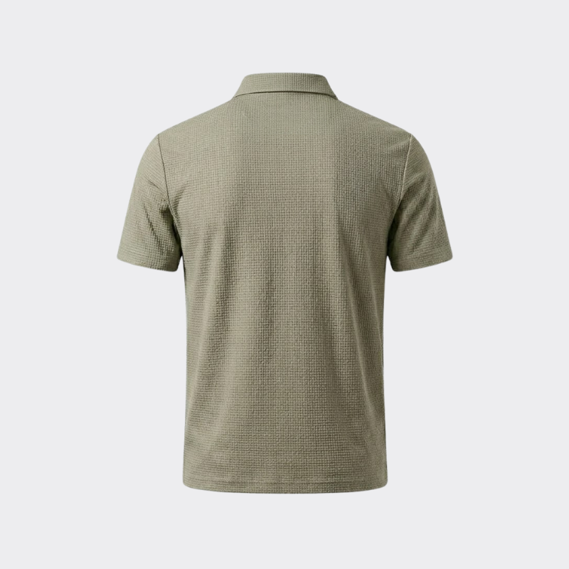 Marc Textured Knit Polo Shirt