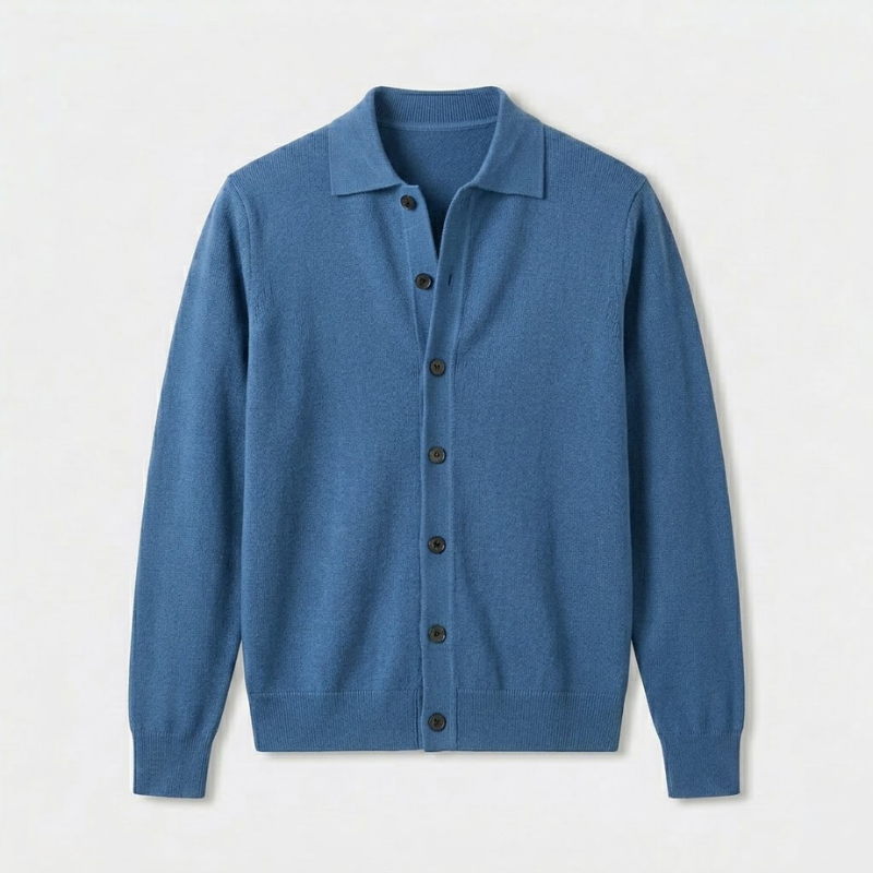 Felipe Classic Collared Cardigan