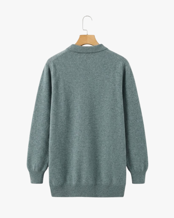 Rowan Premium Merino Henley Sweater