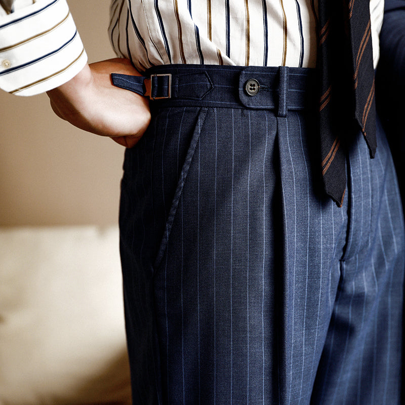 Marcel Classic Pinstripe Trousers