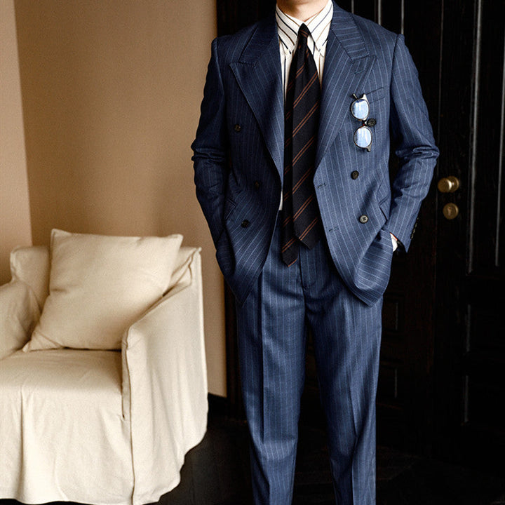 Marcel Classic Pinstripe Trousers