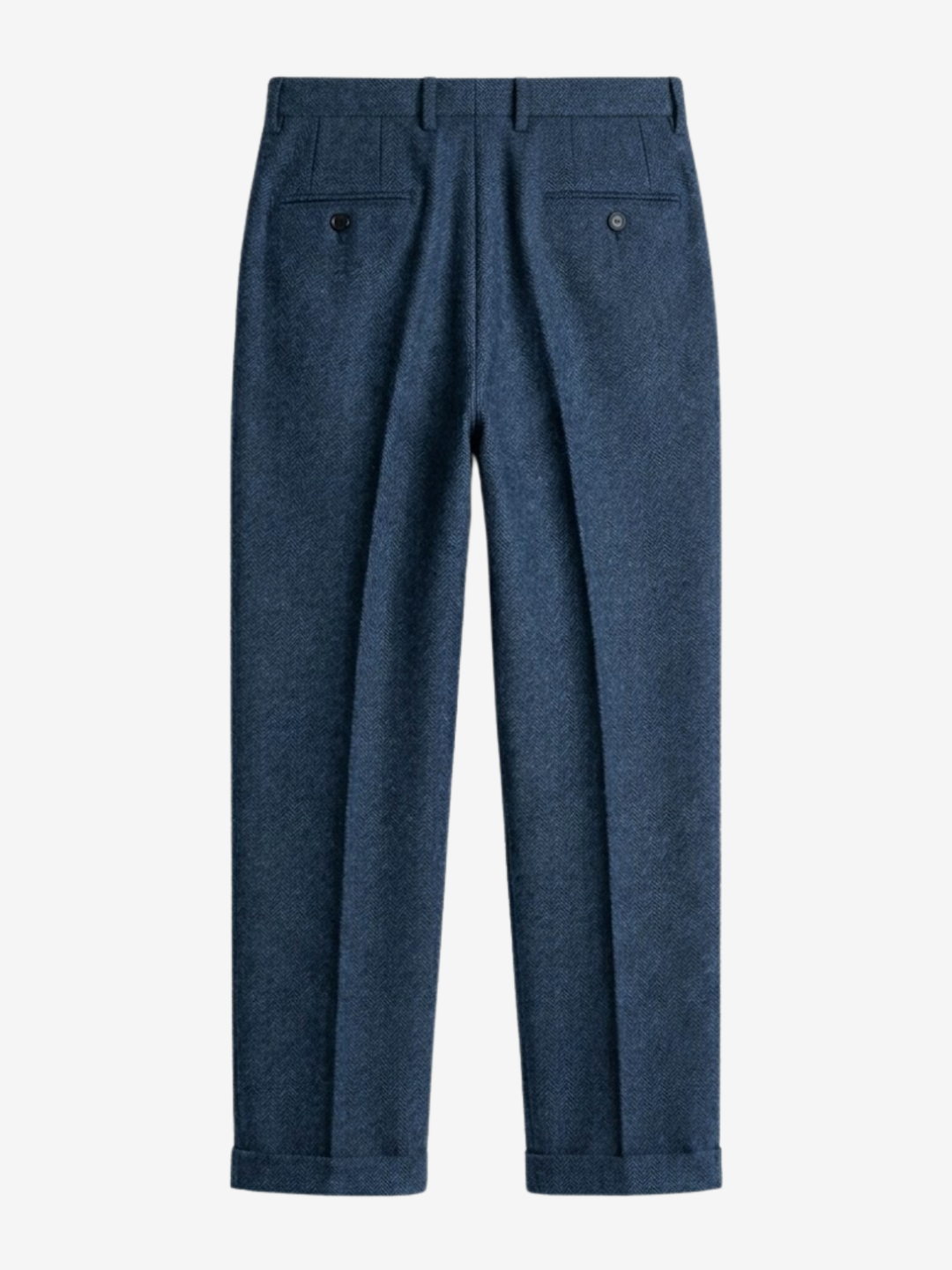 Pleated Wool Trousers