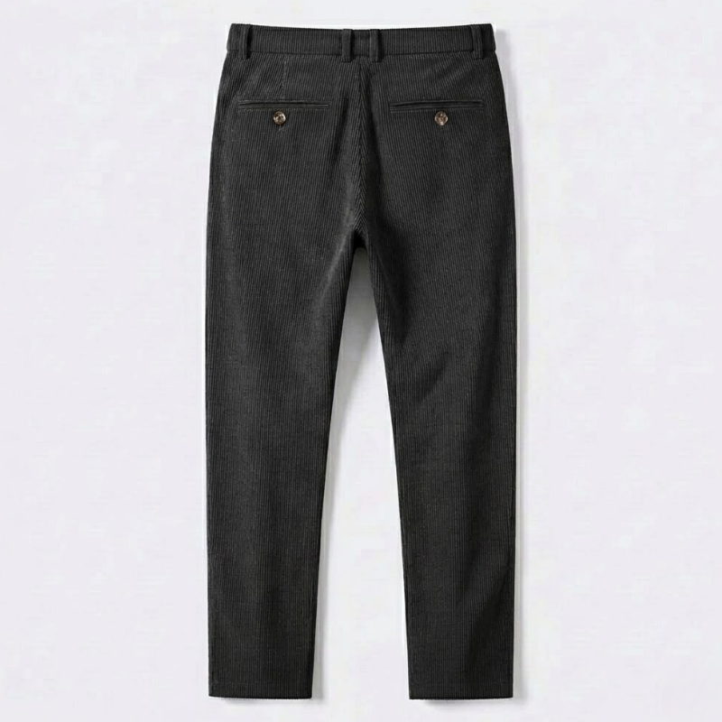 Pleated Corduroy Trousers