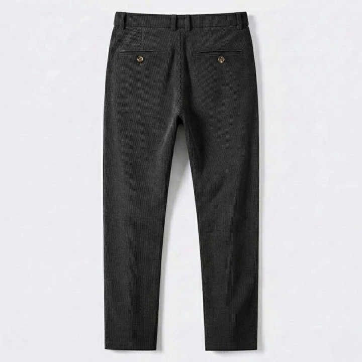 Pleated Corduroy Trousers