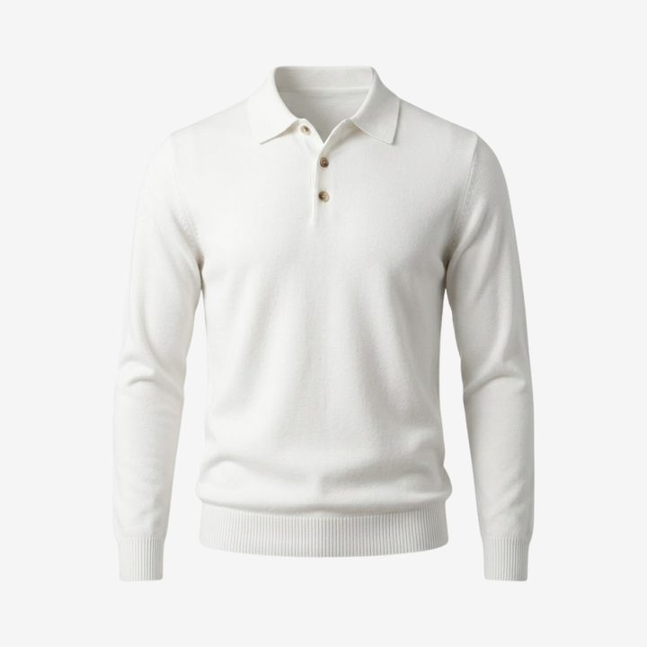 Henry Long-Sleeve Polo Shirt