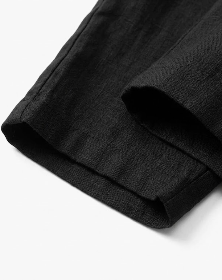 Lightweight Linen Drawstring Shorts