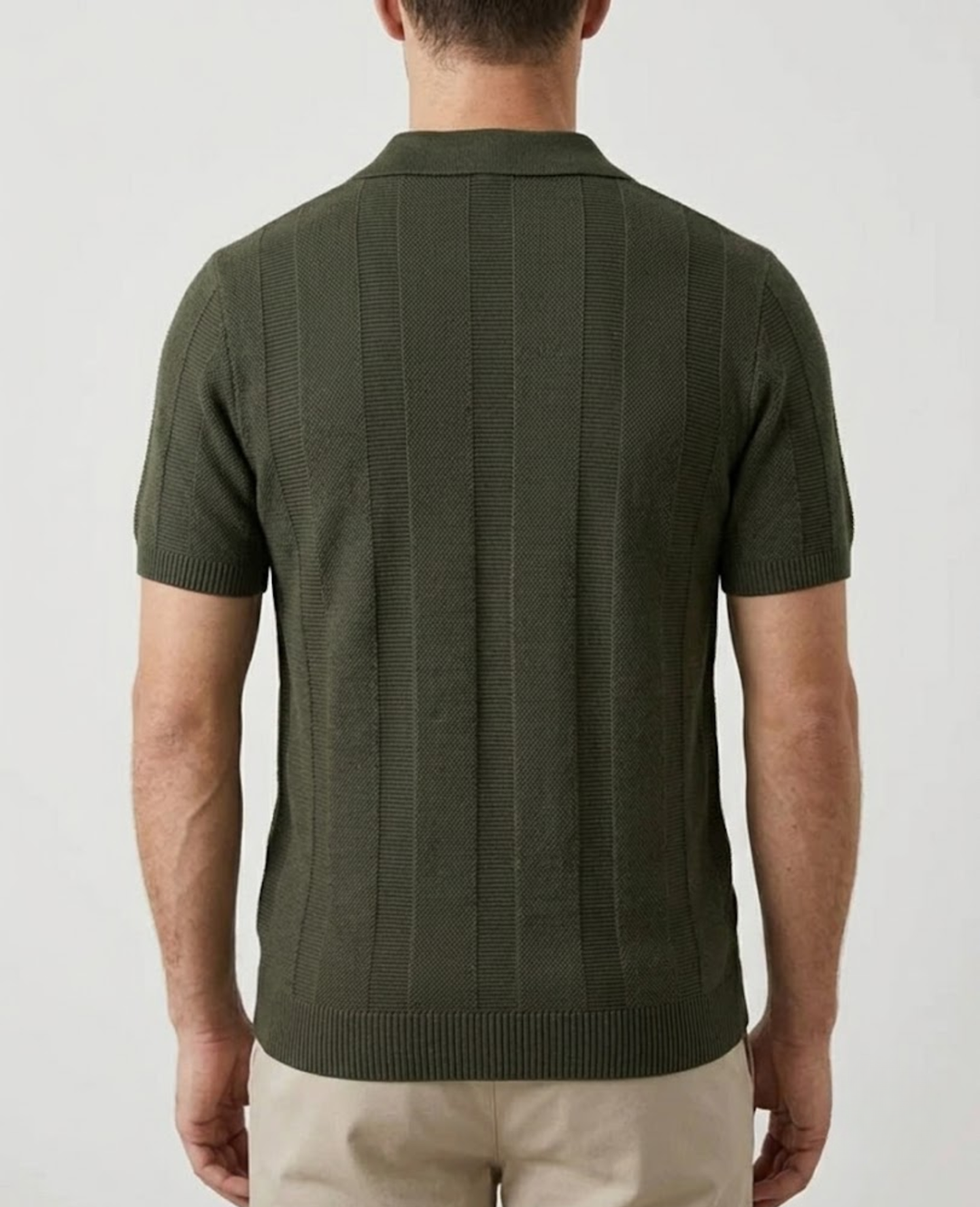Breathable Stretch Mesh Polo Shirt