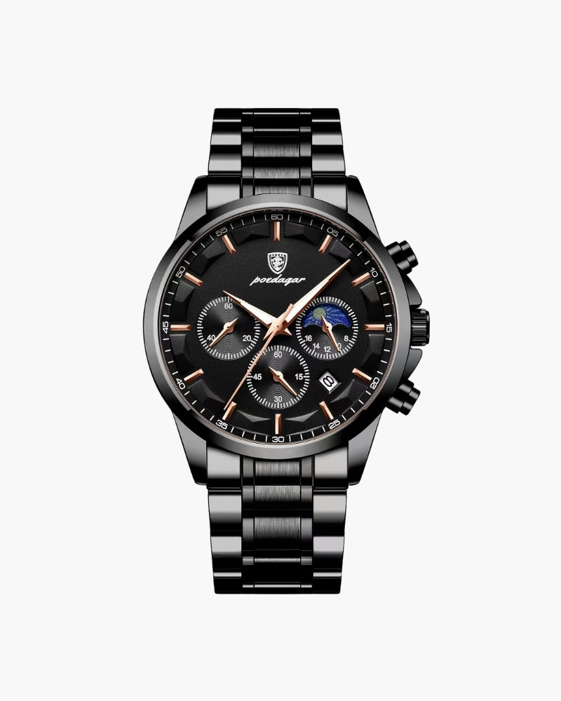 Stainless Steel Chronograph Watch
