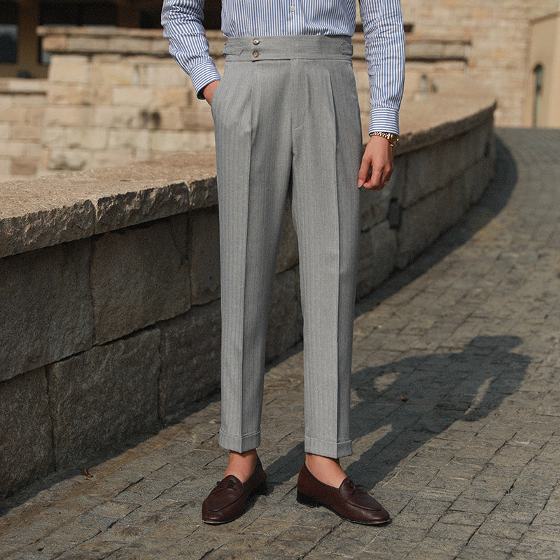 Luc Pleated Trousers