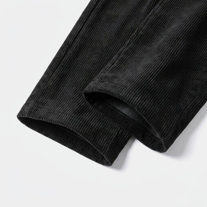Pleated Corduroy Trousers