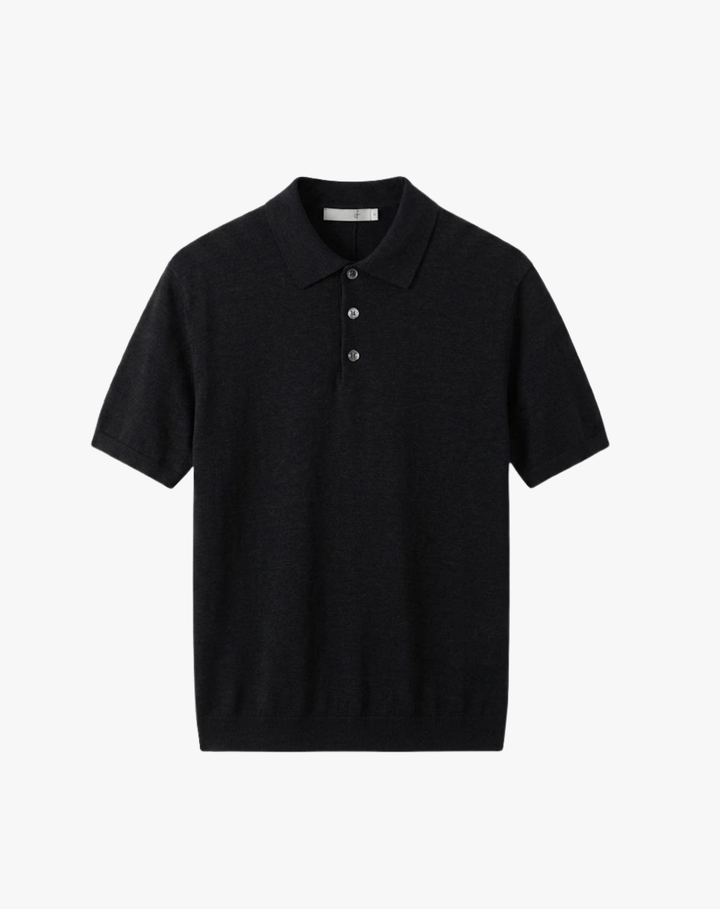 Lightweight Knit Polo Shirt
