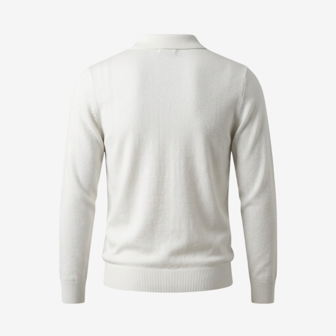 Henry Long-Sleeve Polo Shirt