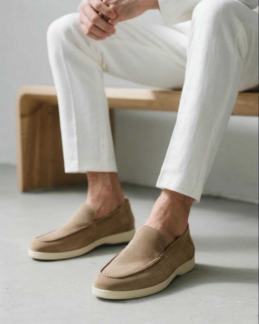 House Of Zeno Suede Loafer's