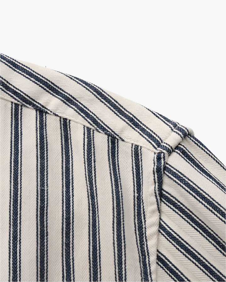 Vintage Striped Relaxed Fit Shirt