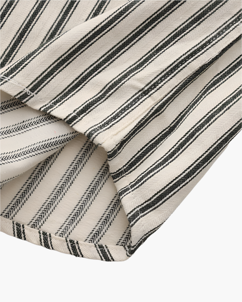 Vintage Striped Relaxed Fit Shirt