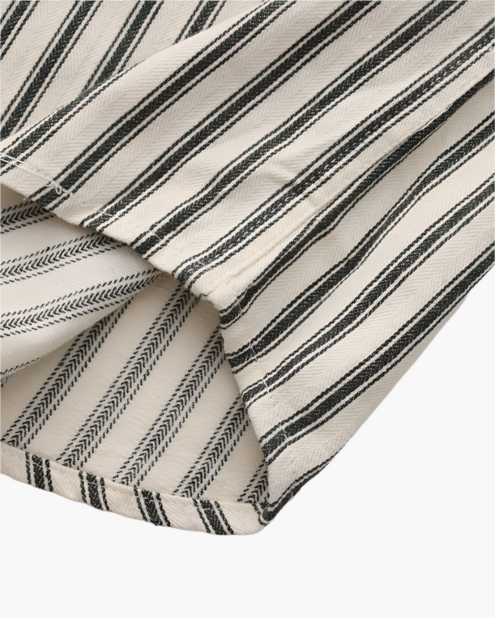 Vintage Striped Relaxed Fit Shirt