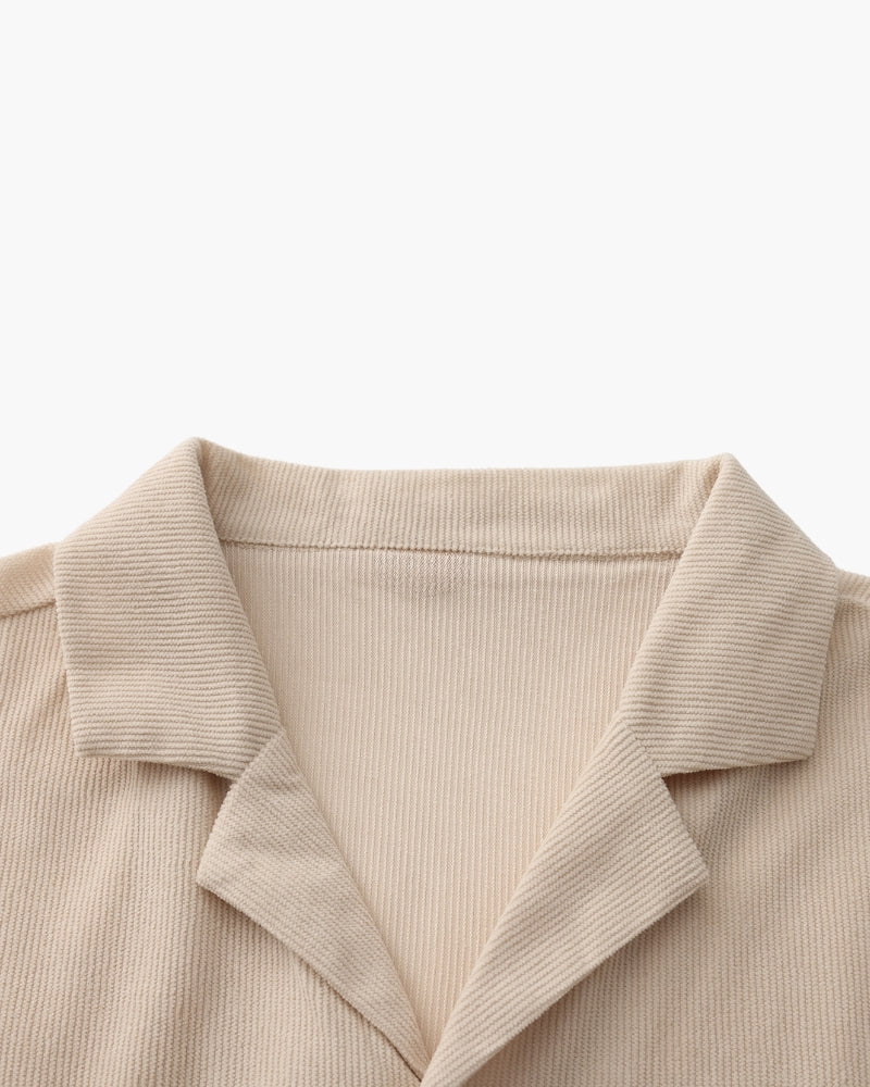 Relaxed Fit Corduroy Matching Set