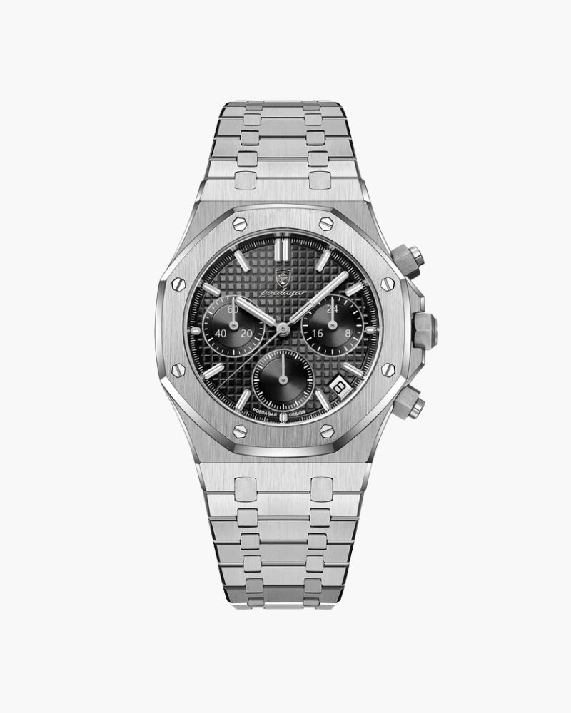 Stainless Steel Chronograph Watch