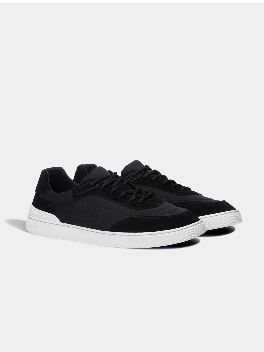 Suede Low Sneakers Black