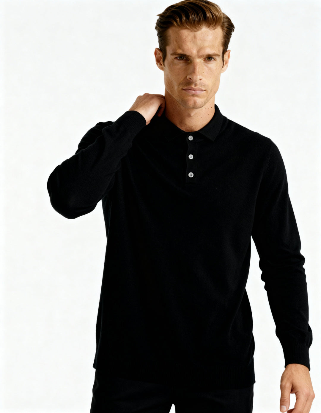 Rowan Premium Merino Henley Sweater