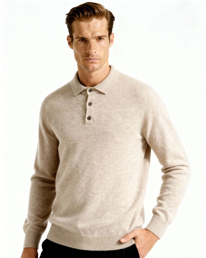 Rowan Premium Merino Henley Sweater