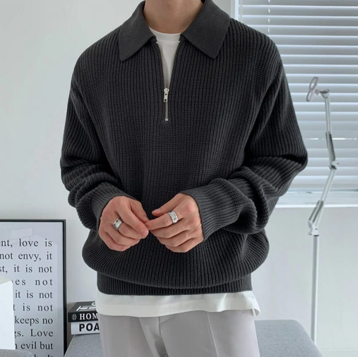 Classic Quarter-Zip Pullover