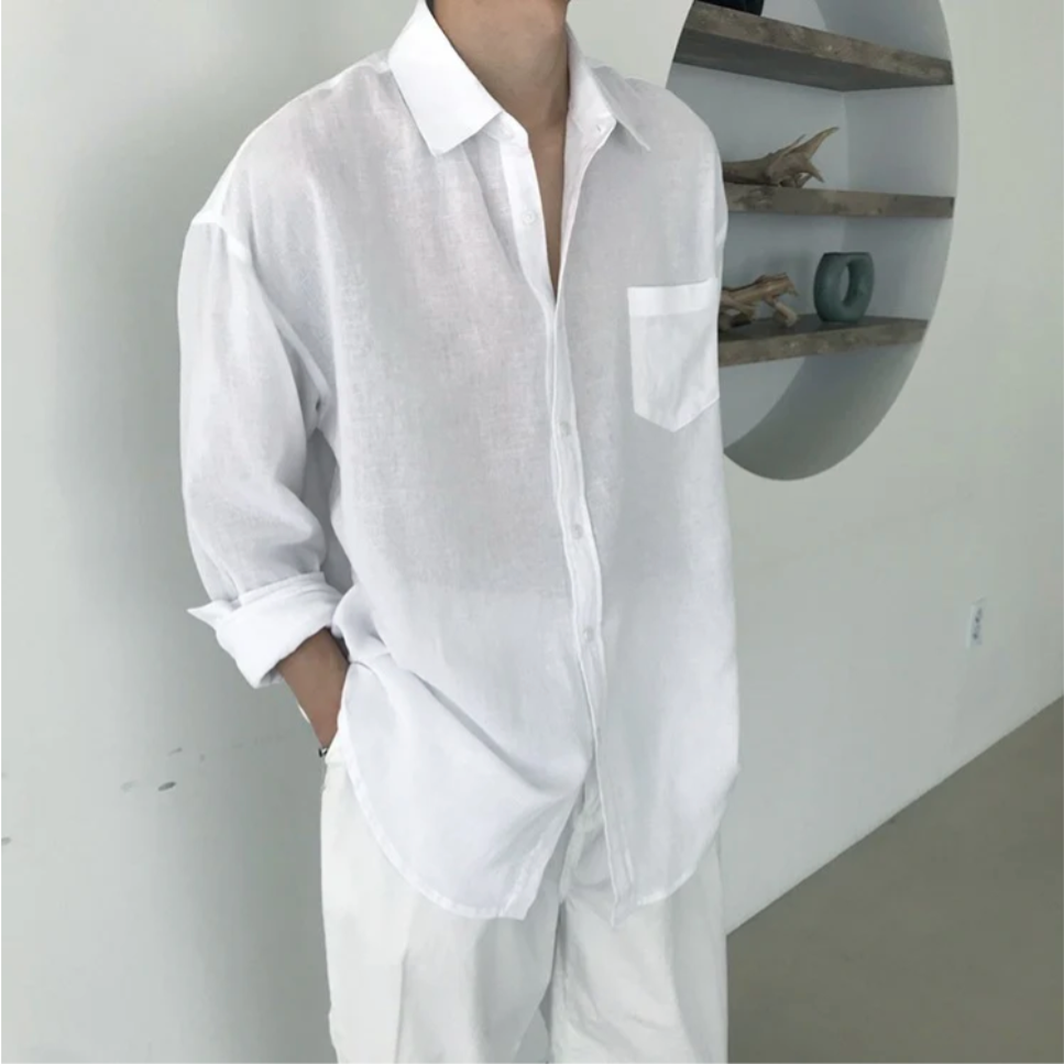 Vincenzo Premium Linen Shirt