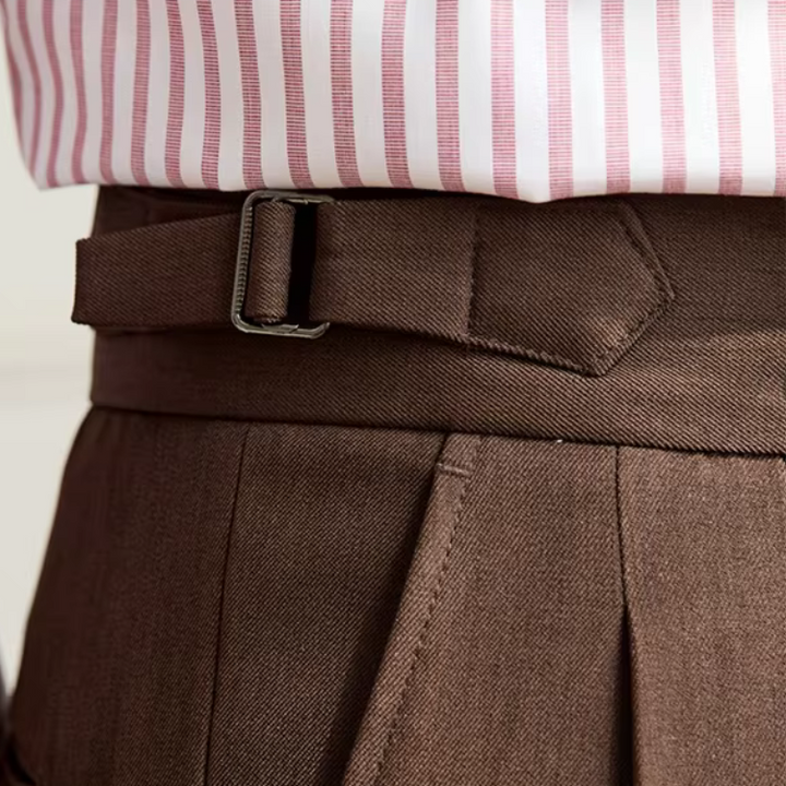 Classic Double Pleat Pants