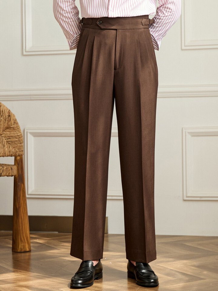 Classic Double Pleat Pants