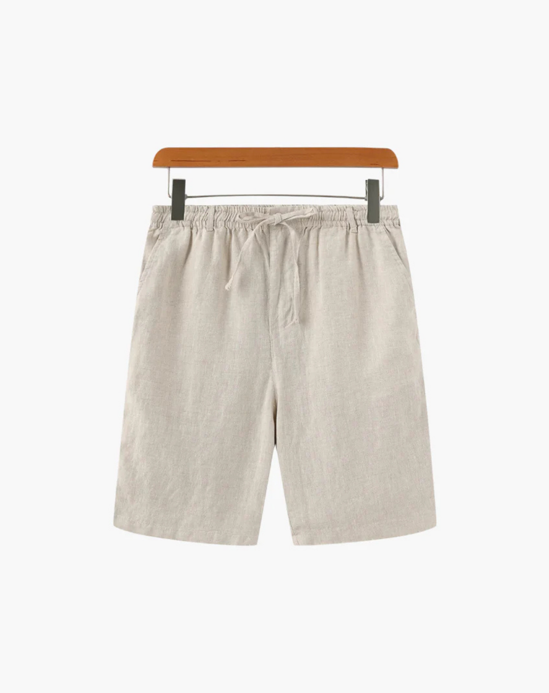 Lightweight Linen Drawstring Shorts