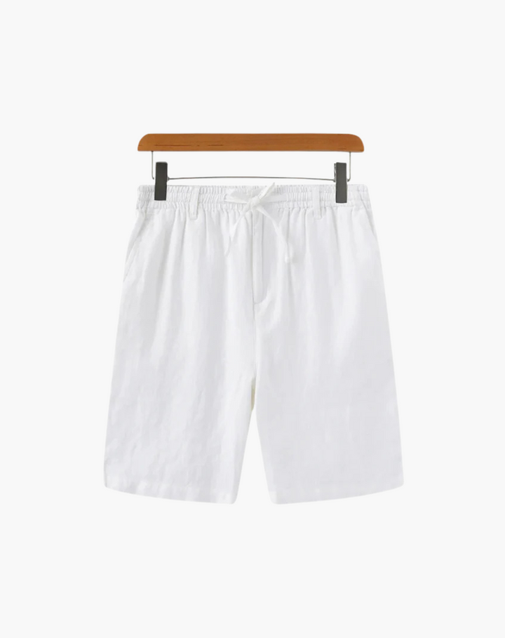 Lightweight Linen Drawstring Shorts