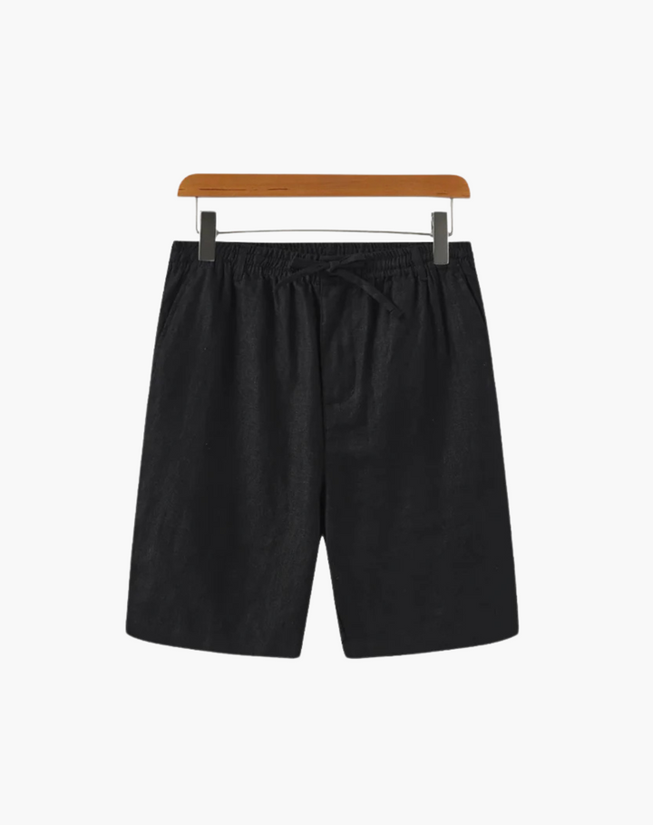 Lightweight Linen Drawstring Shorts