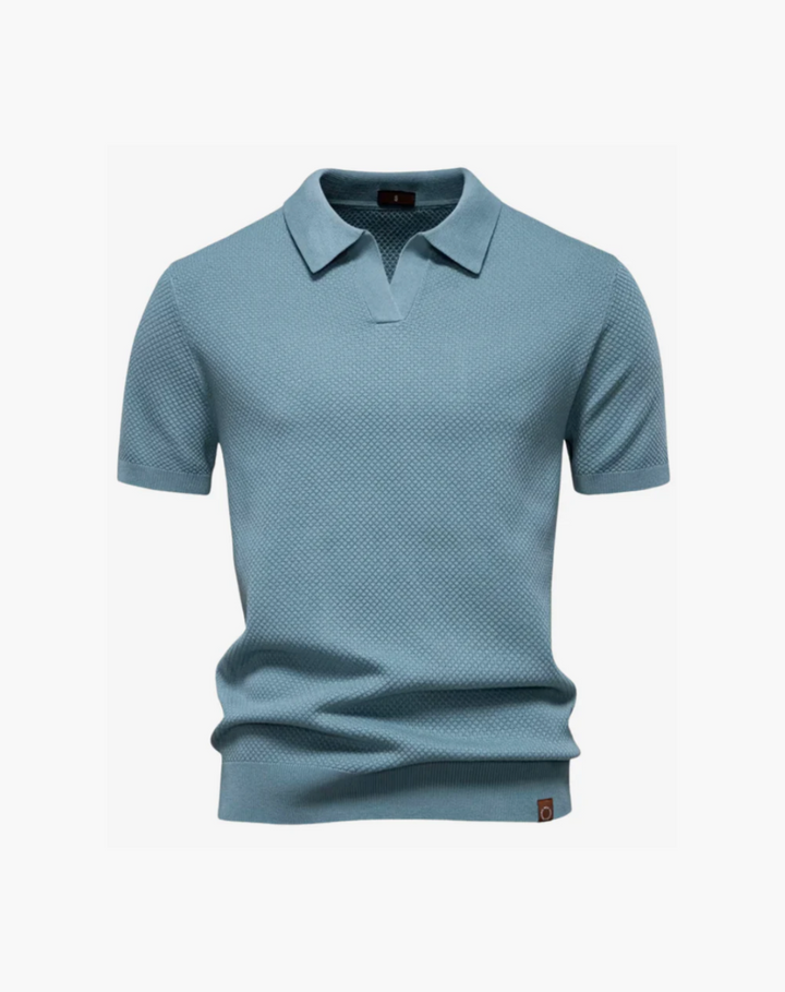 Textured Modern Fit Polo Shirt