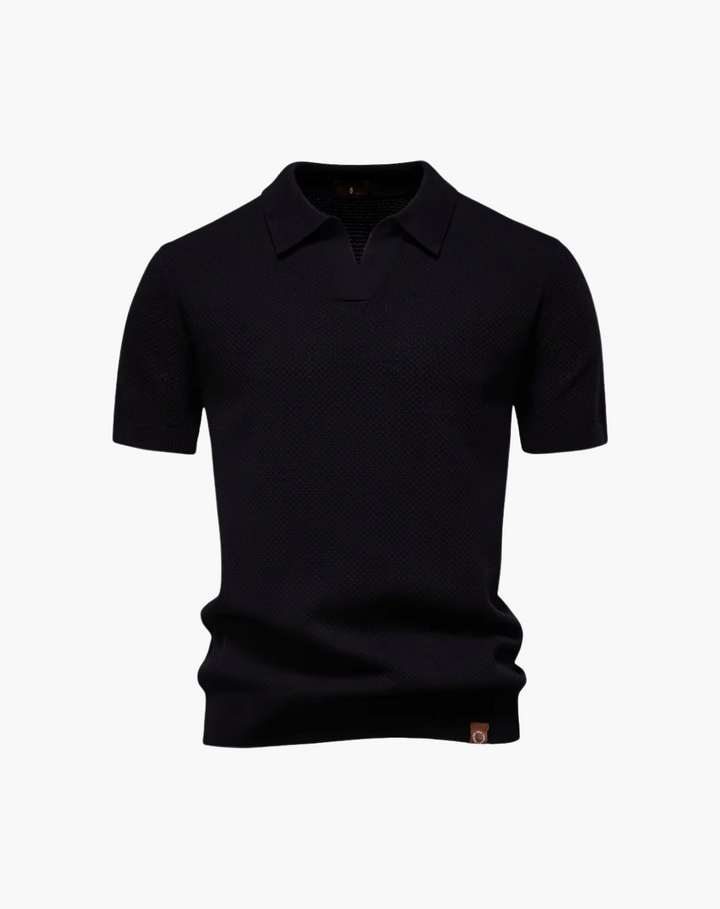 Textured Modern Fit Polo Shirt