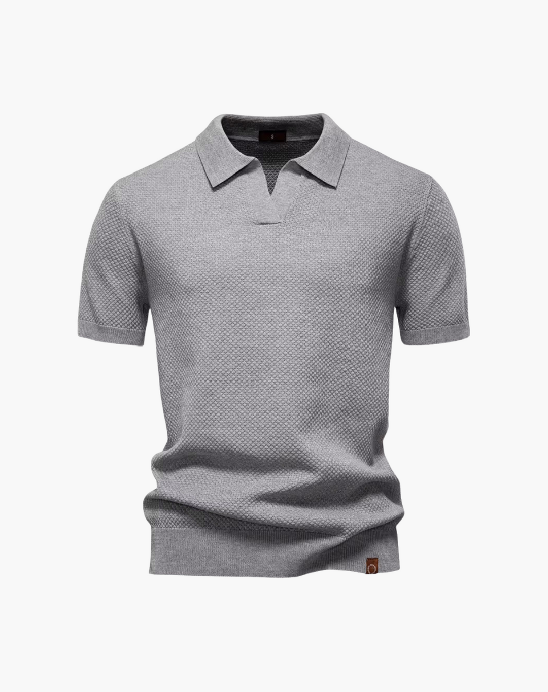 Textured Modern Fit Polo Shirt