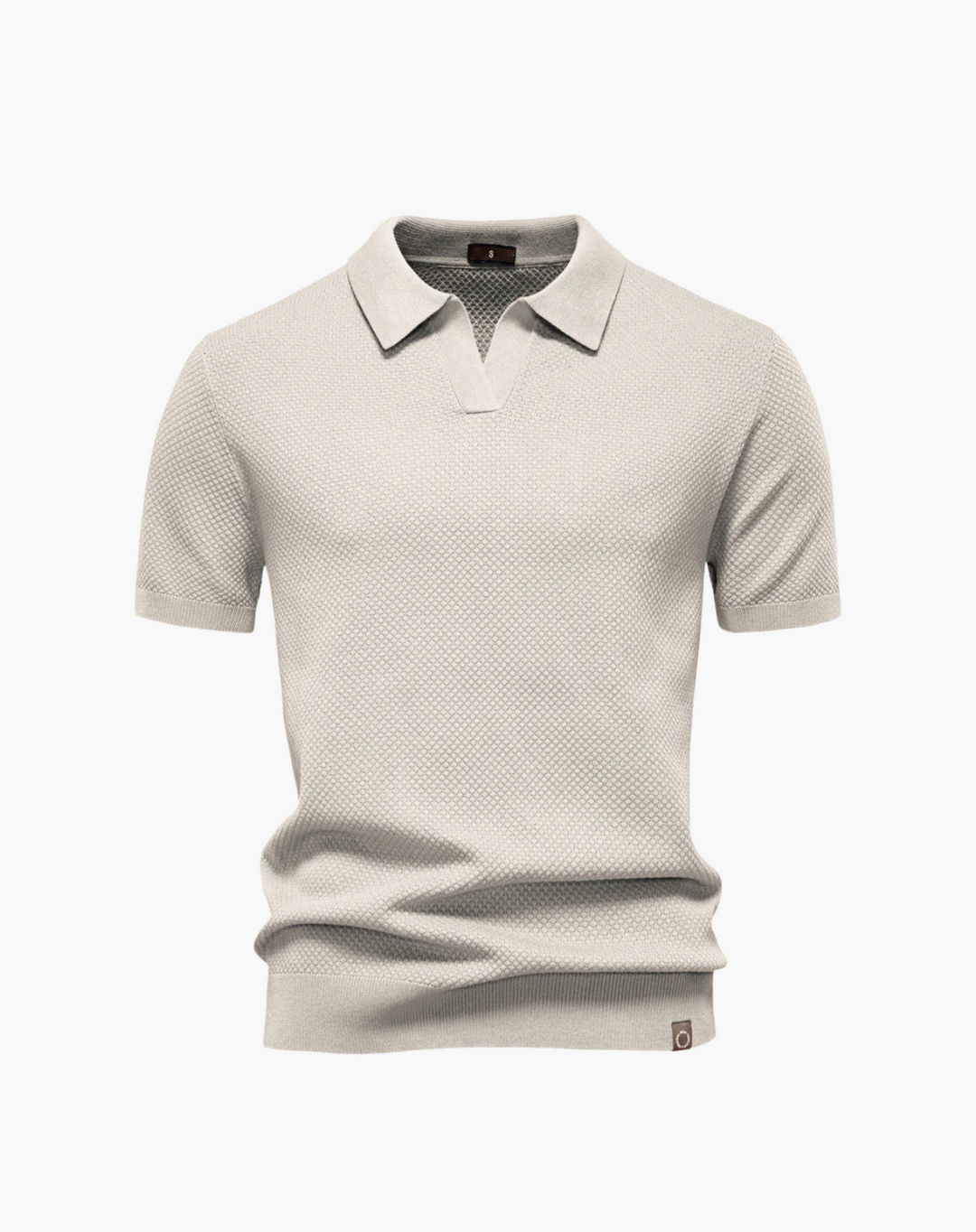 Textured Modern Fit Polo Shirt